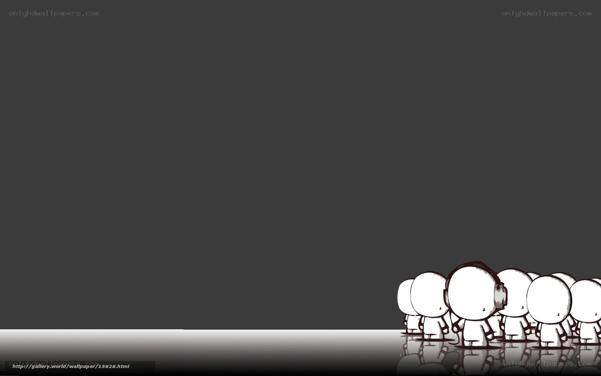 cartoon figures on dark background