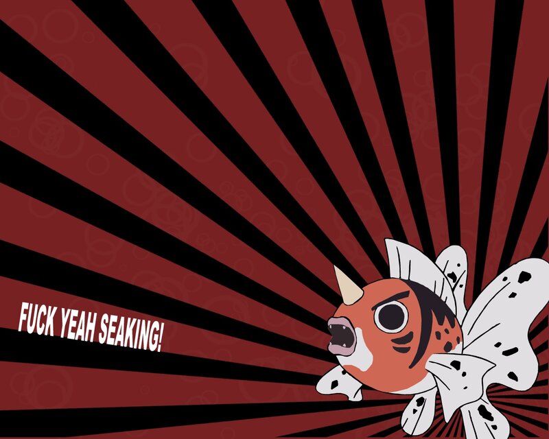 Cartoon Fish Character — Red