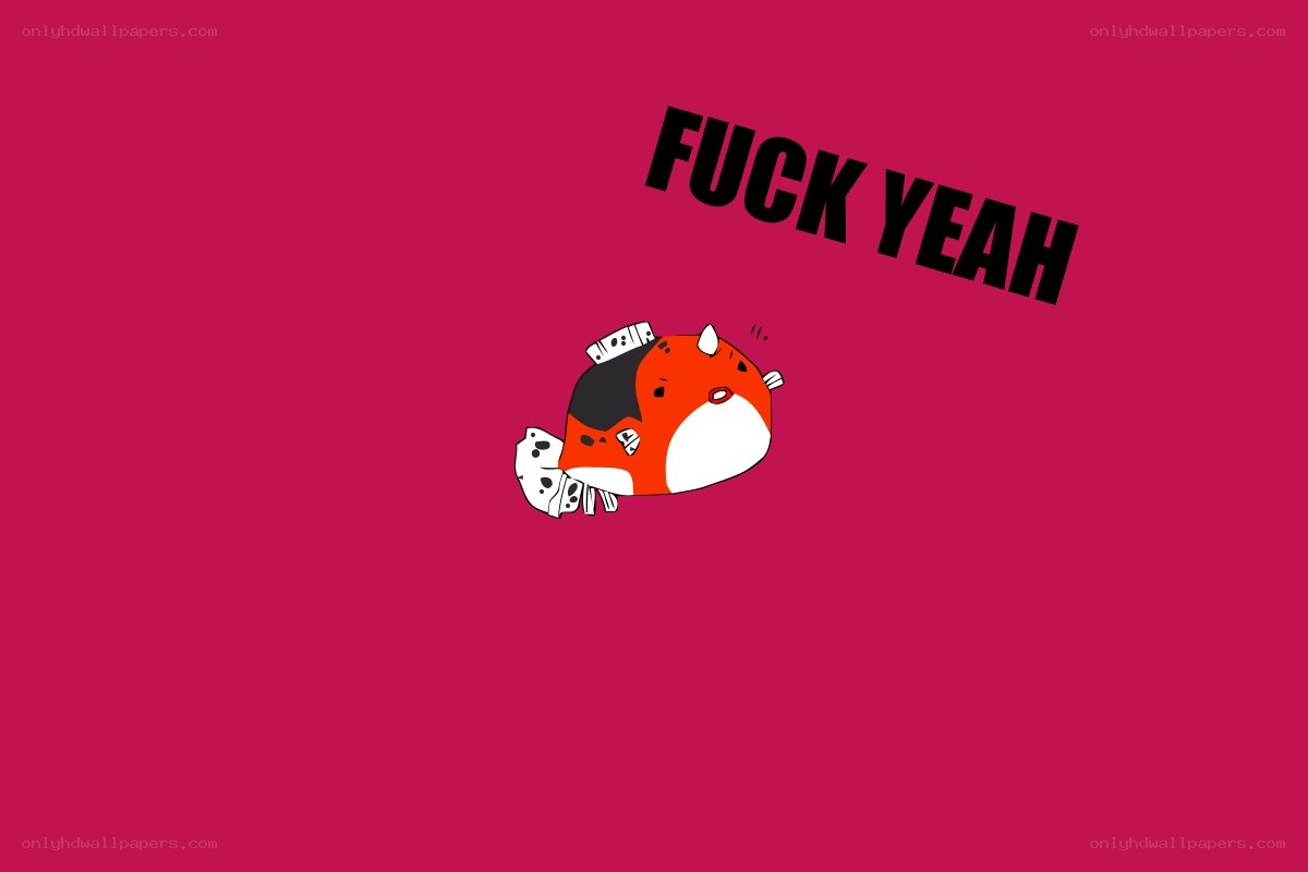 cartoon fish with text