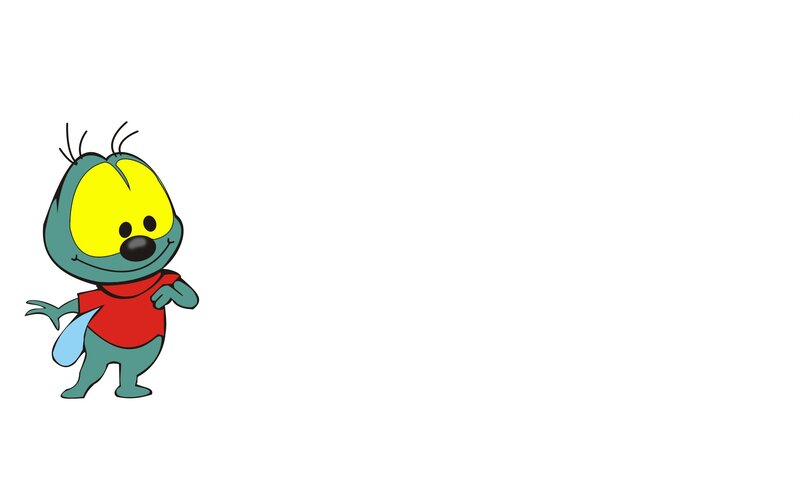 cartoon fly character