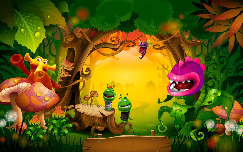 Cartoon Forest Creatures