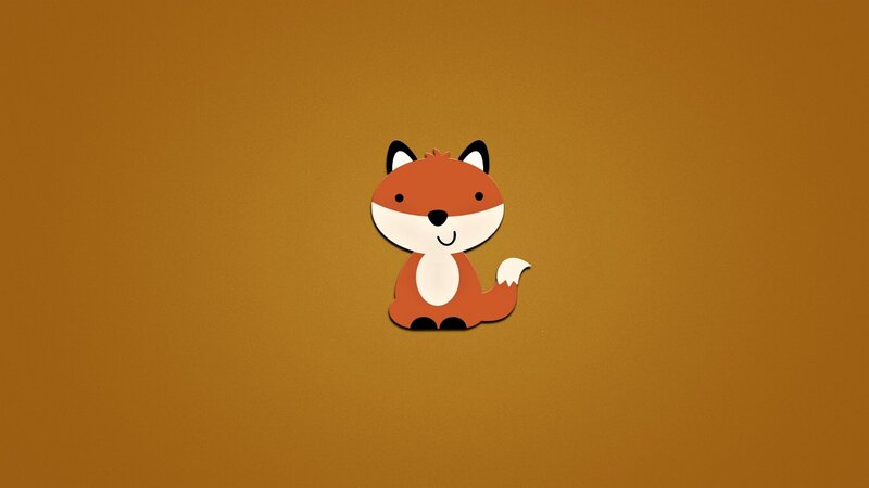 Cartoon Fox Sitting