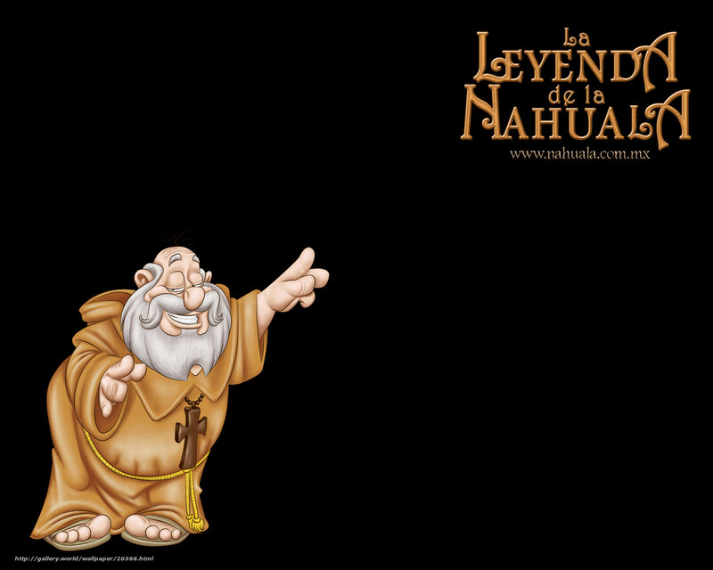 Cartoon Friar Character
