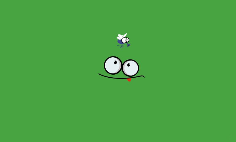 Cartoon Frog Face