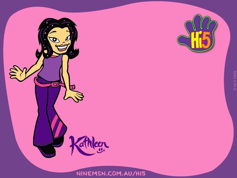 Cartoon Girl Character — Pink