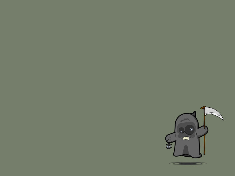 cartoon grim reaper character