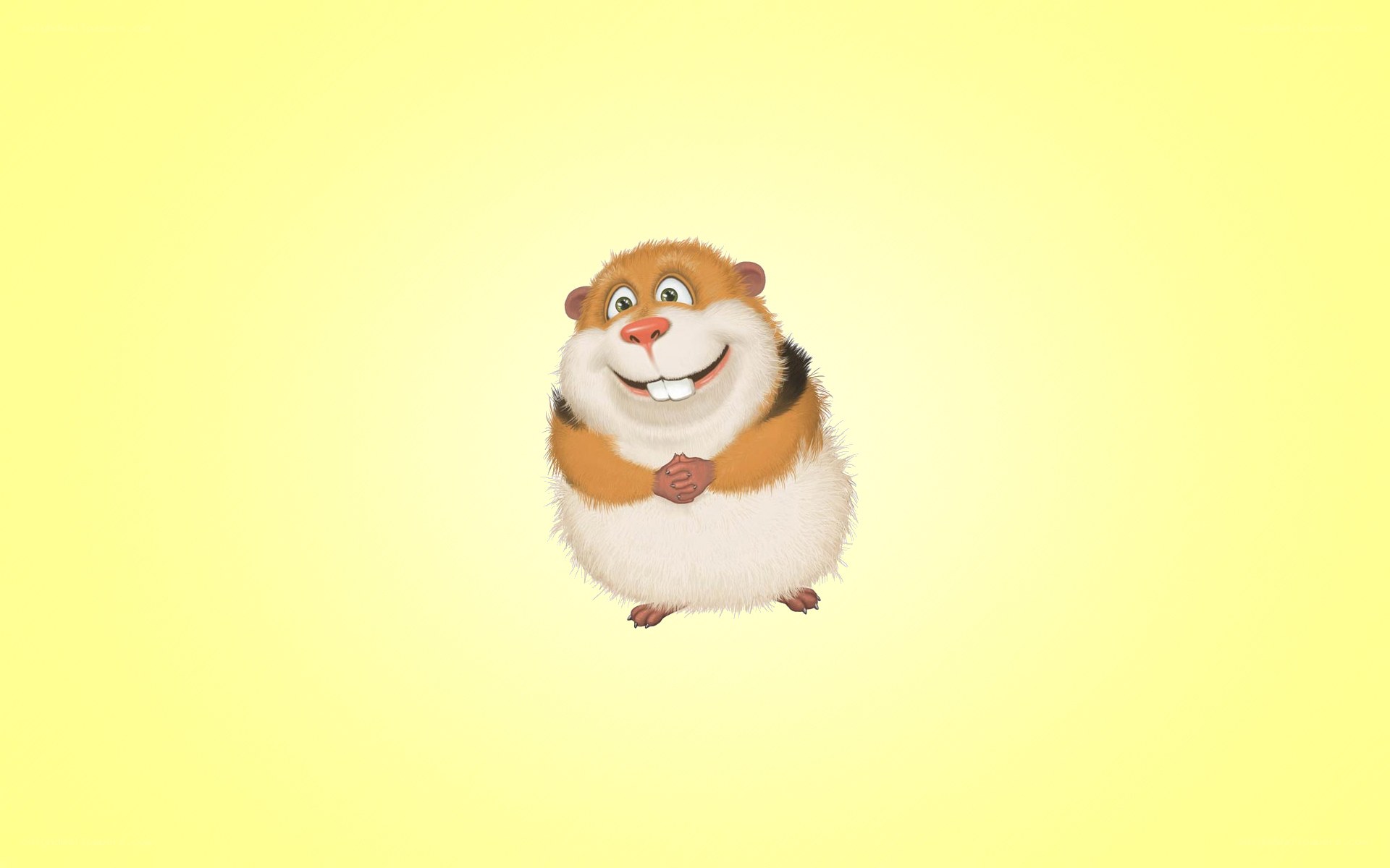 cartoon hamster character