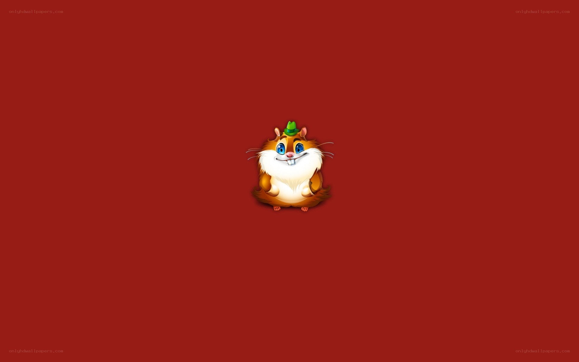 cartoon hamster character
