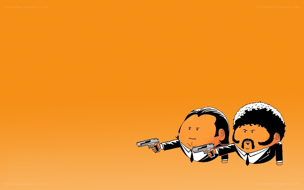cartoon hitmen with guns