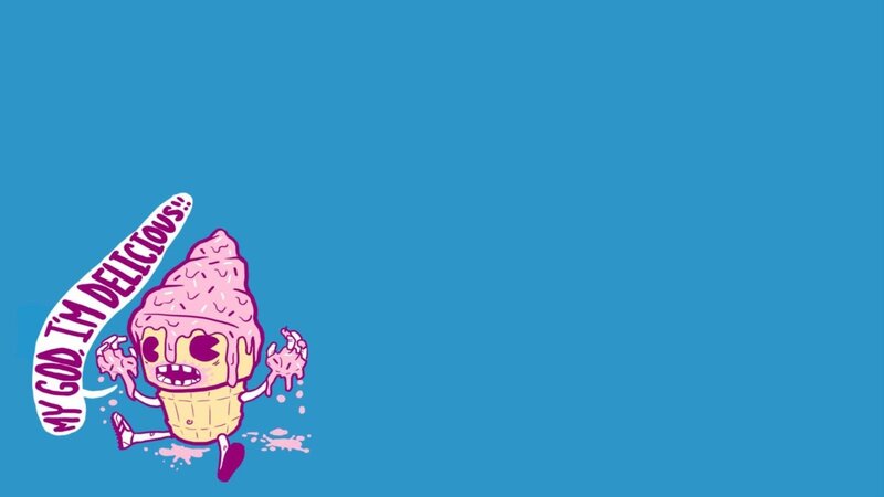Cartoon Ice Cream Cone