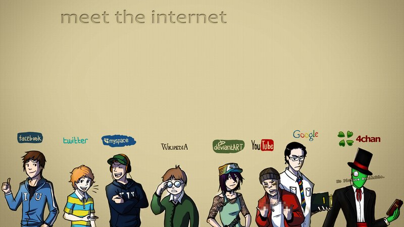 Cartoon Internet Personalities