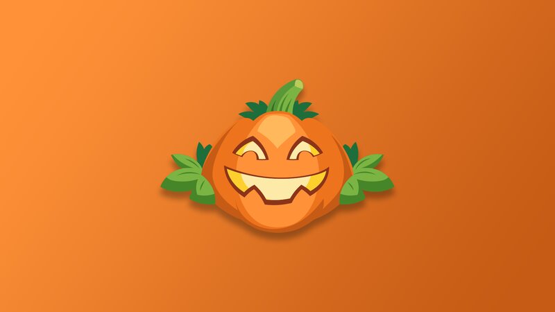 Cartoon Jack-o'-lantern