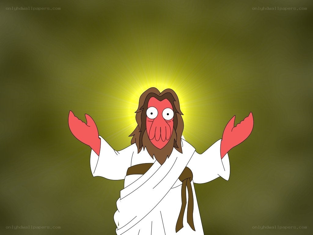 cartoon jesus figure