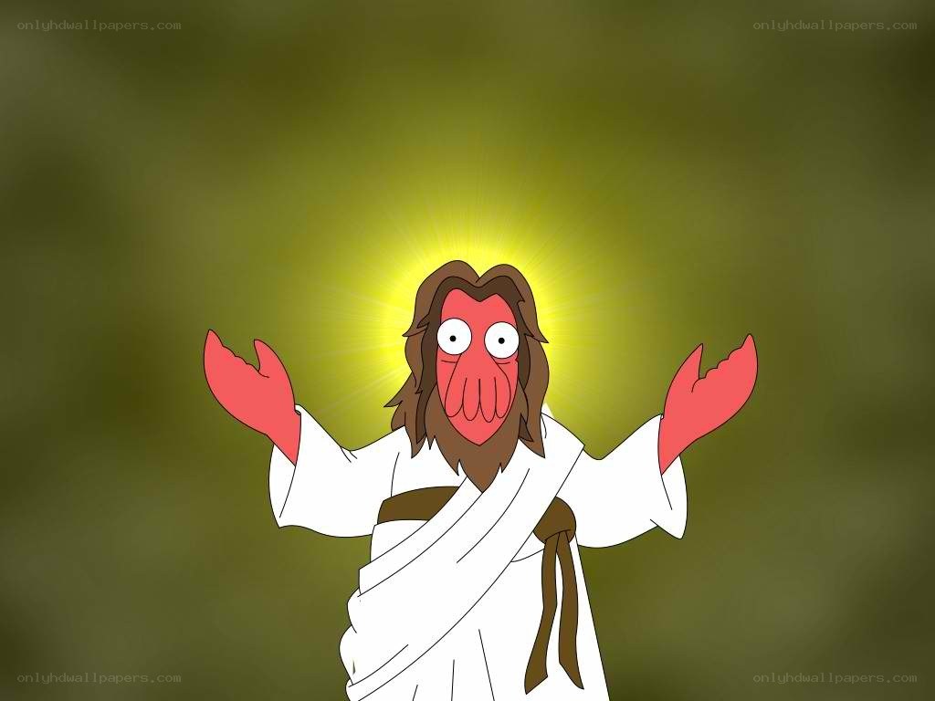 cartoon jesus with glowing halo