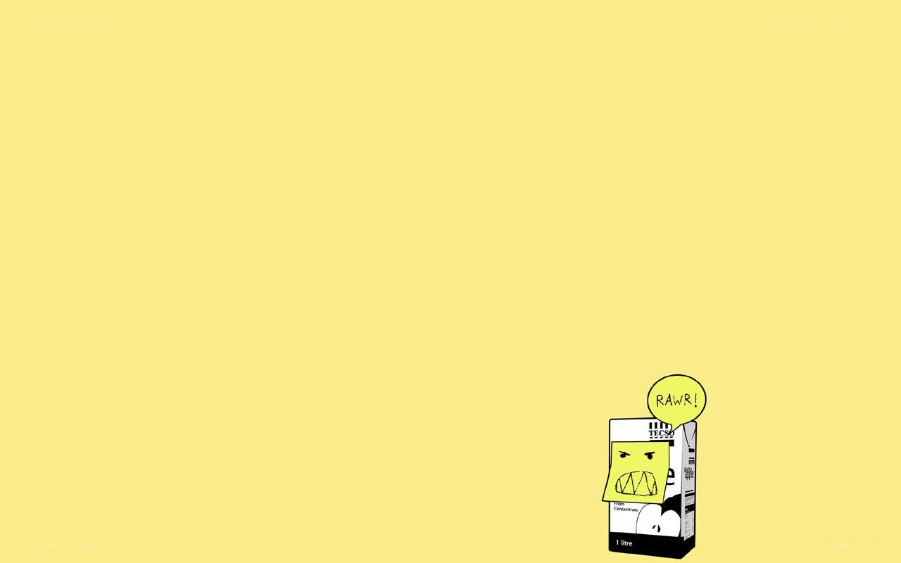 cartoon juice box with monster