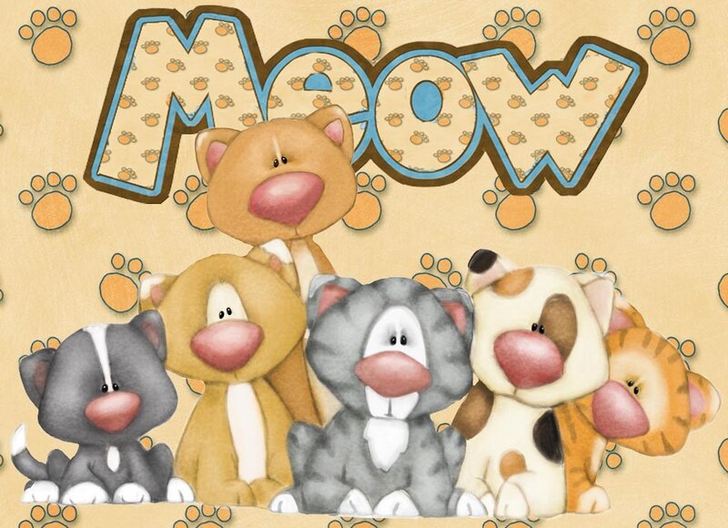 Cartoon Kittens and Cats