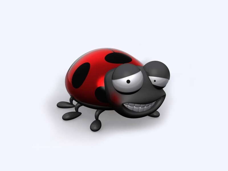 Cartoon Ladybug