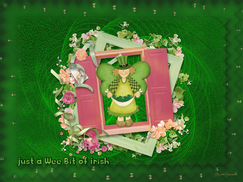 Cartoon Leprechaun Girl