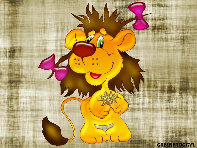 Cartoon Lion Cub