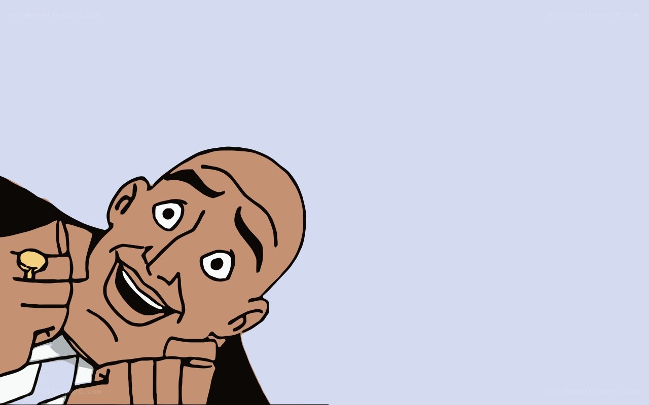 cartoon man laughing