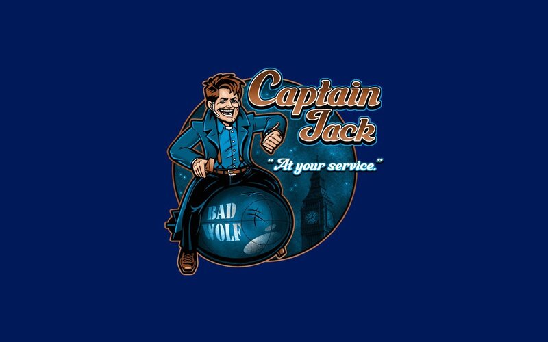 Cartoon Man on Globe
