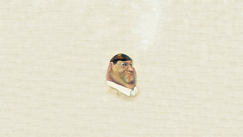 cartoon man's head