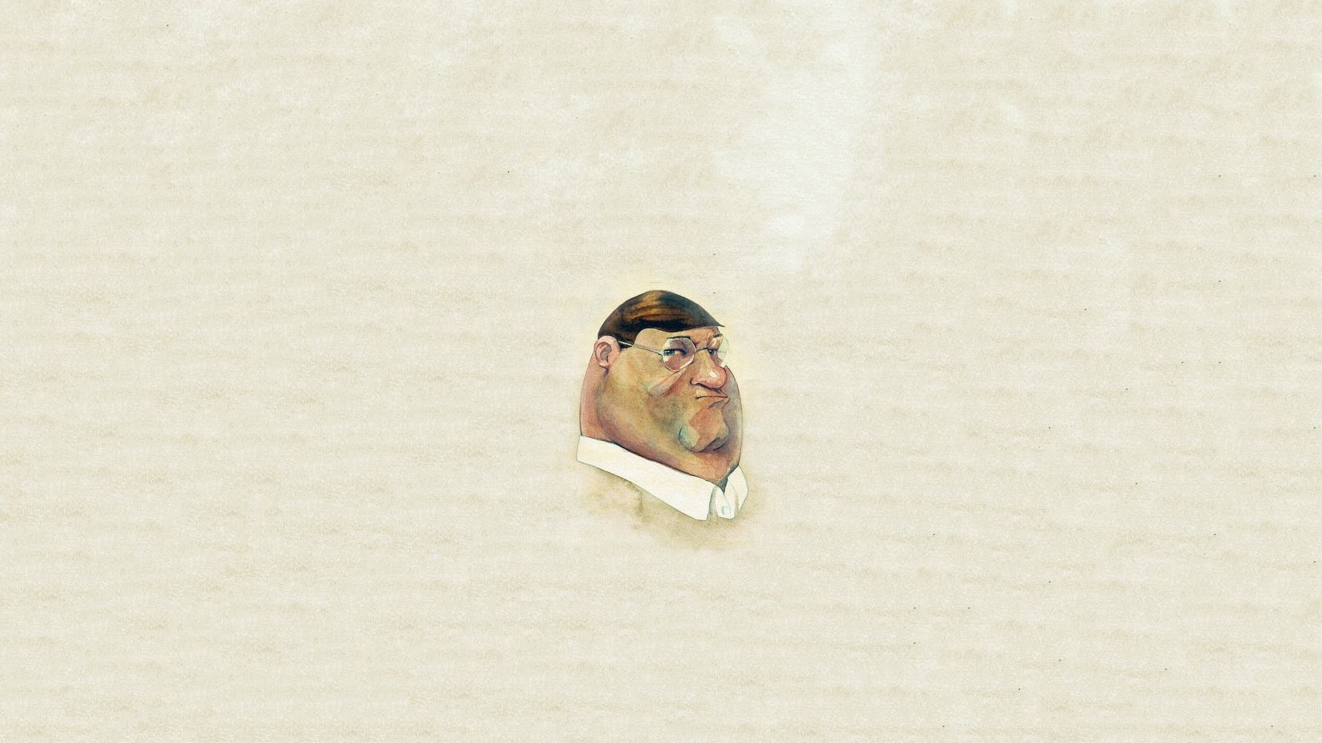 cartoon man's head