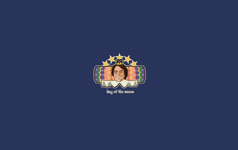 Cartoon Man with Crown
