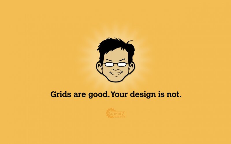 Cartoon Man with Glasses — Yellow