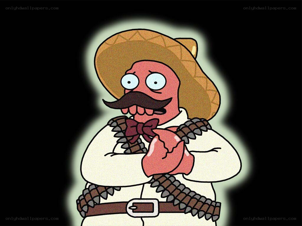 cartoon mariachi character