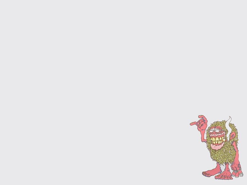 cartoon monster character