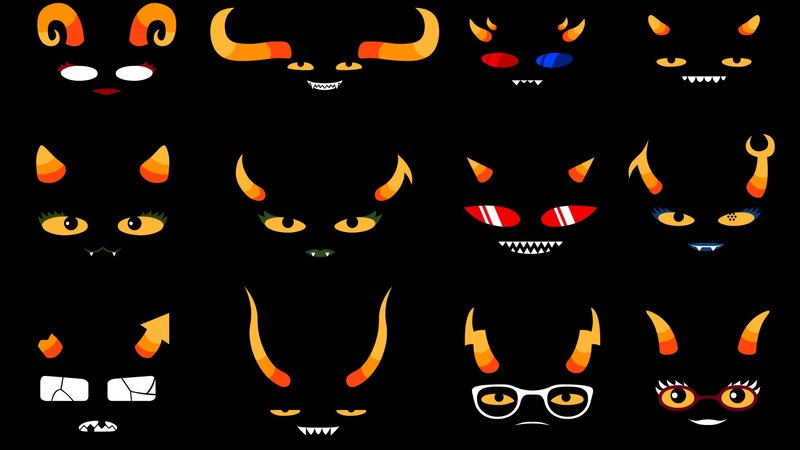 Cartoon Monster Faces