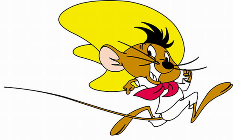 Cartoon Mouse Running