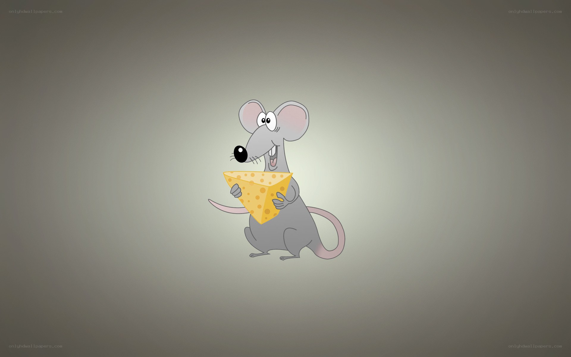 cartoon mouse with cheese