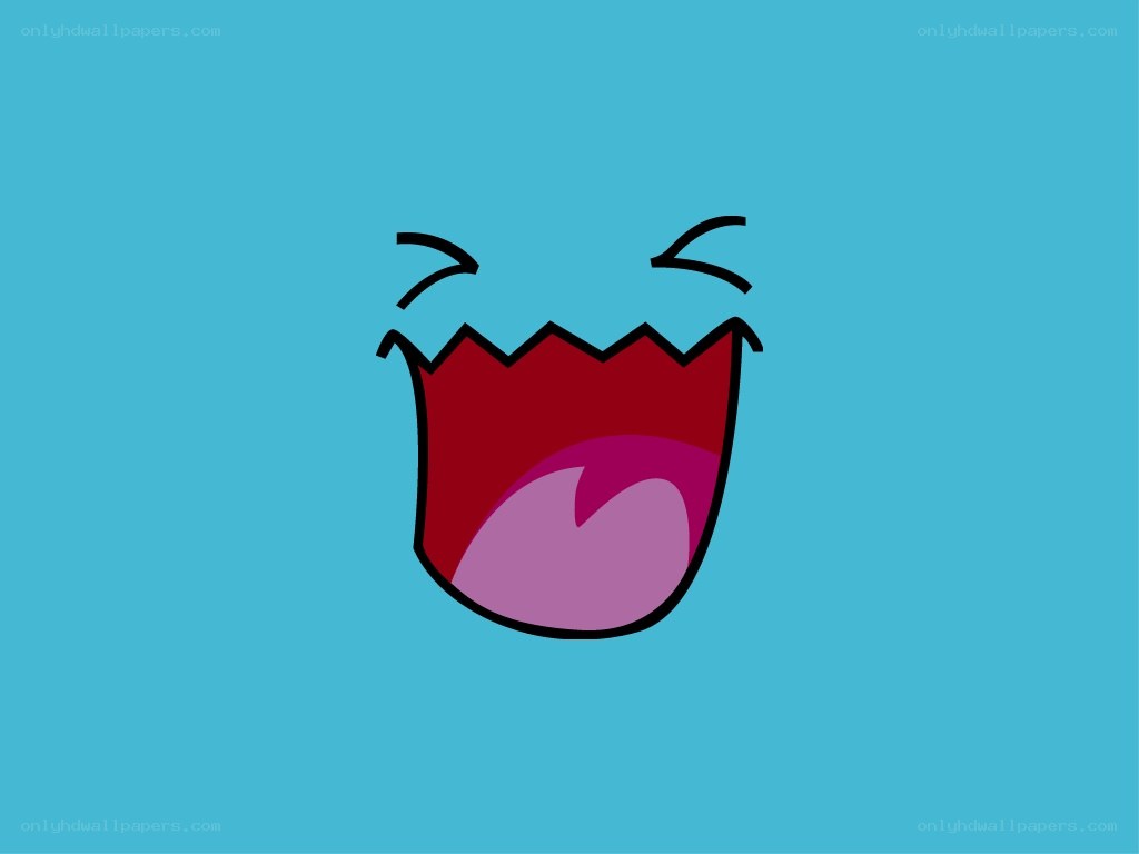 cartoon mouth laughing