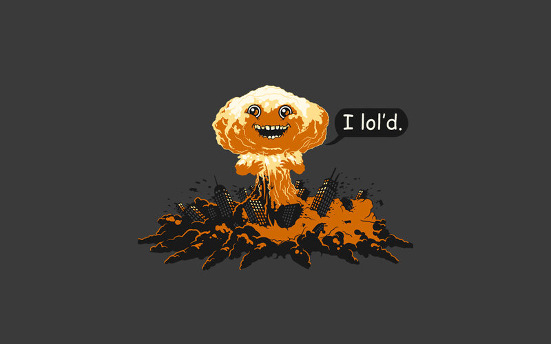 Cartoon Mushroom Cloud