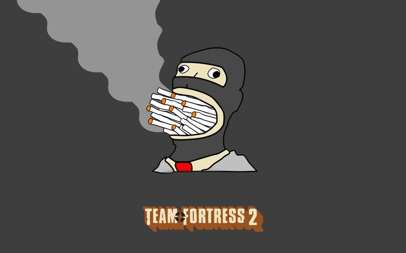 Cartoon Ninja Character — Gray