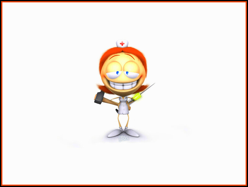 Cartoon Nurse Character