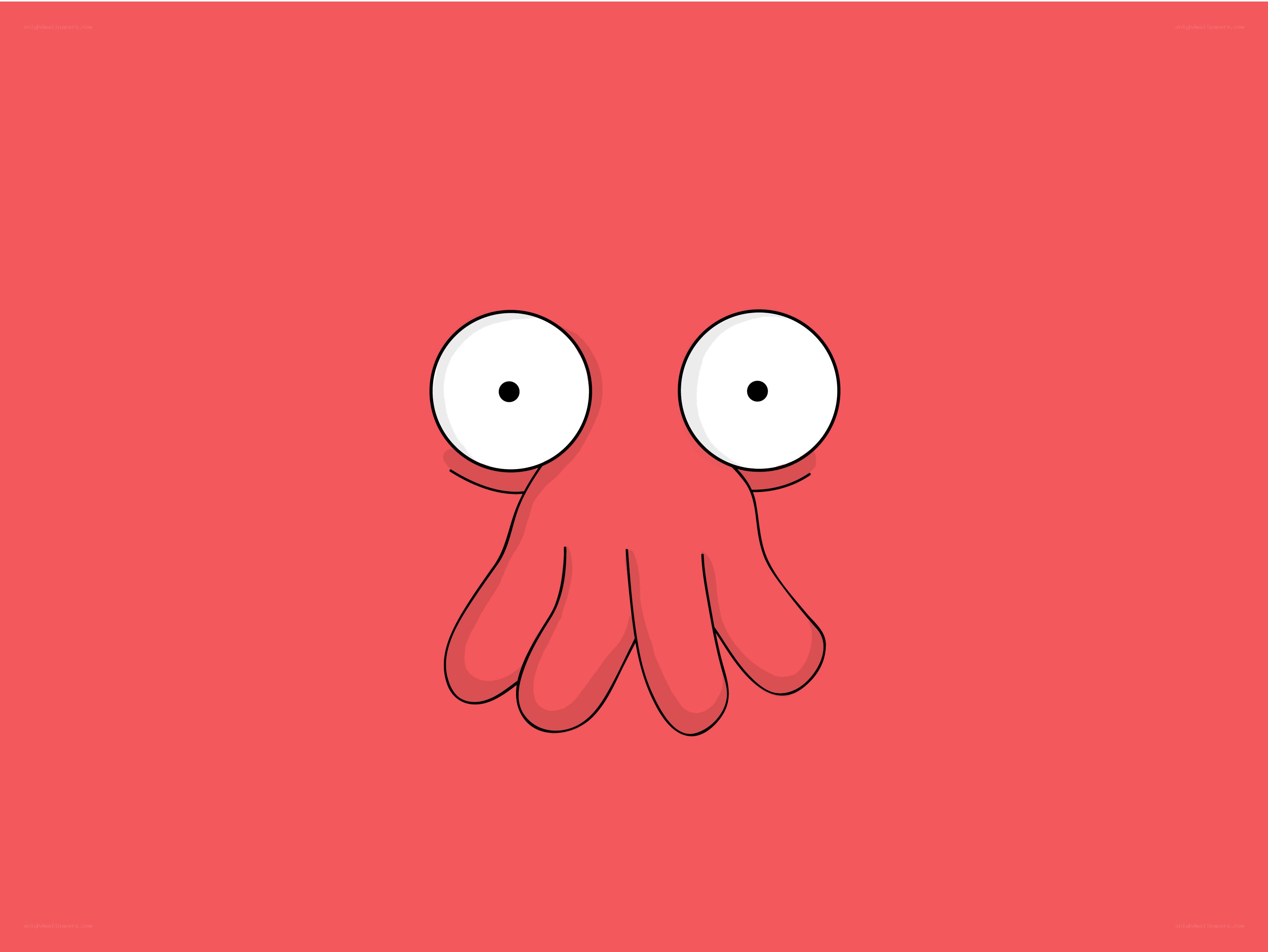 cartoon octopus eyes