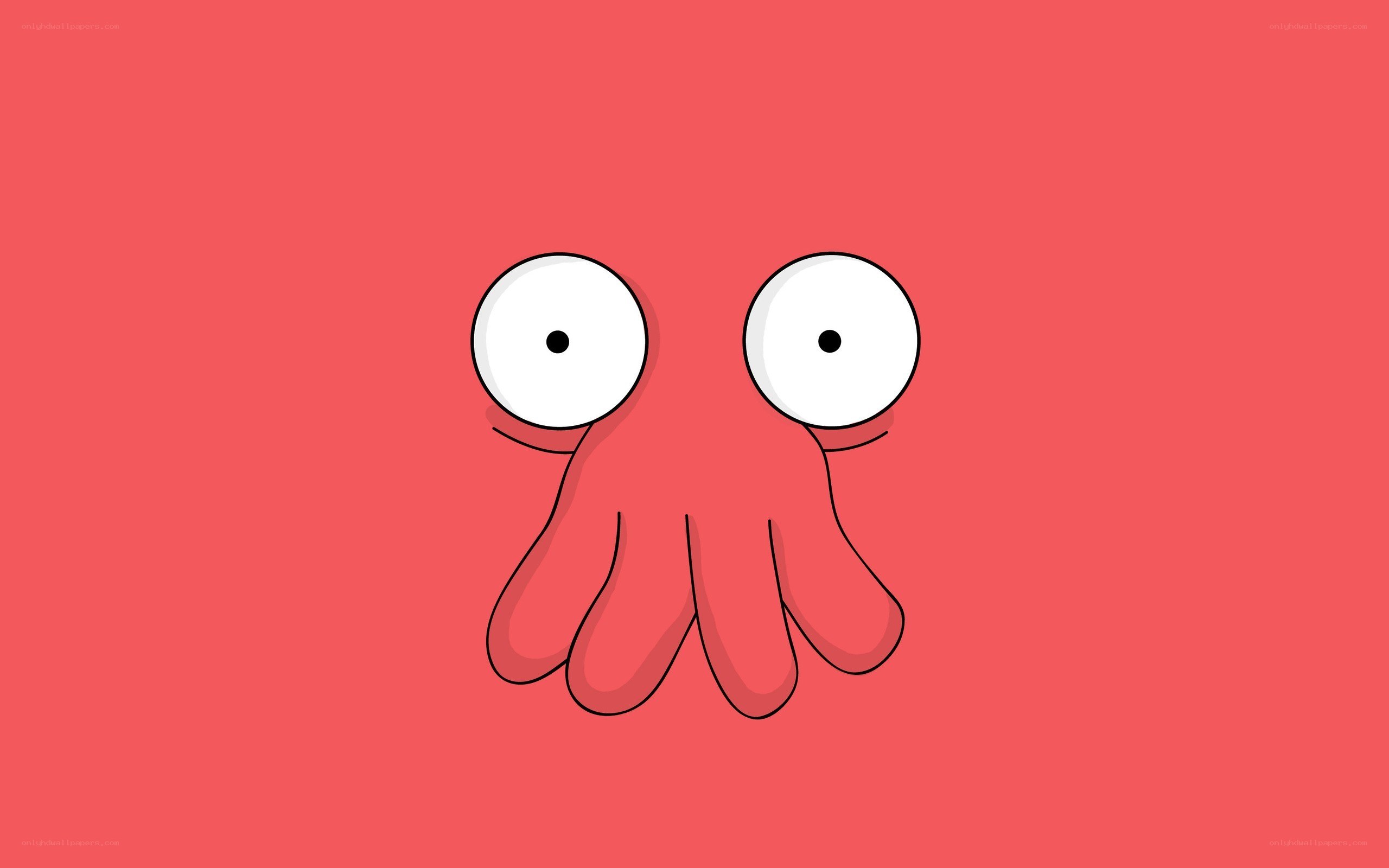 cartoon octopus with big eyes