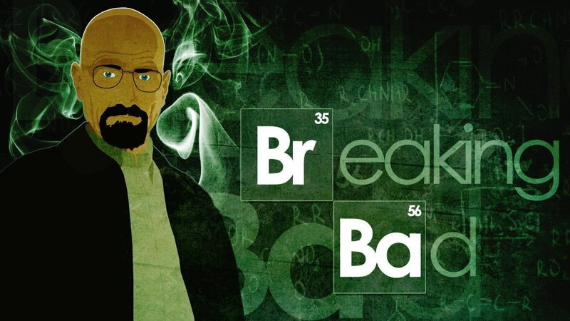 Cartoon of a Man — Green, Dramatic, Digital Art