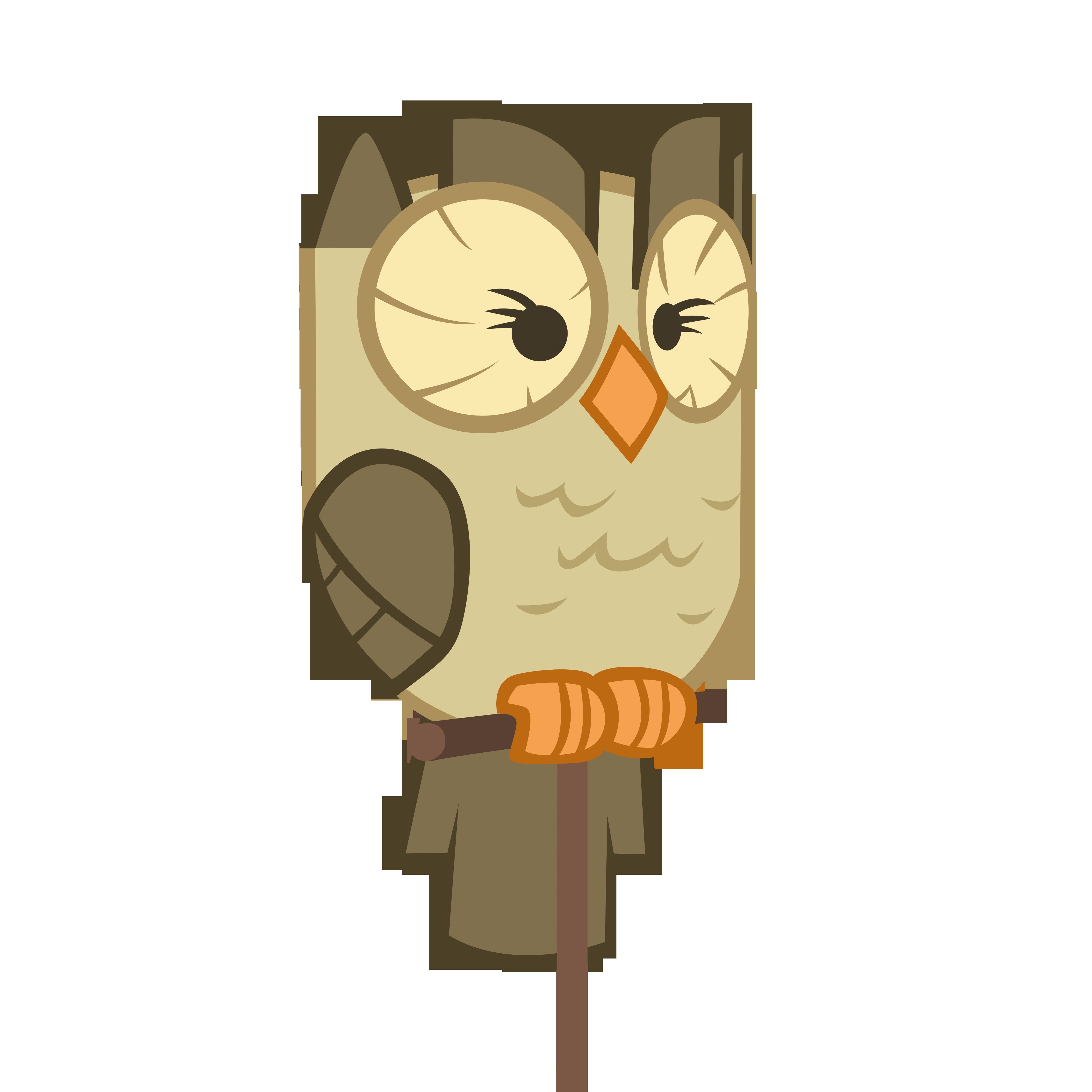 cartoon owl character