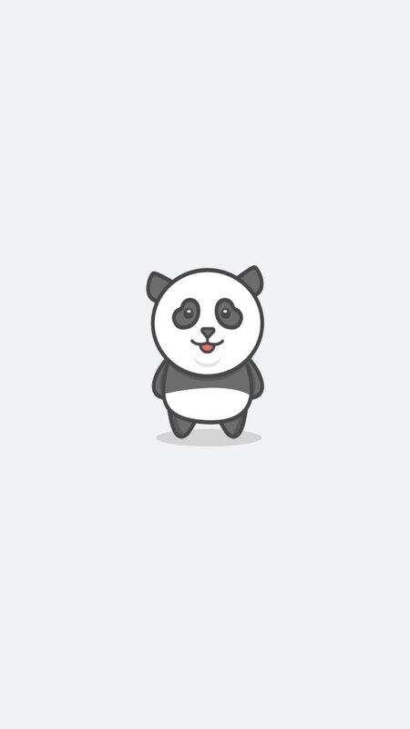Cartoon Panda Bear
