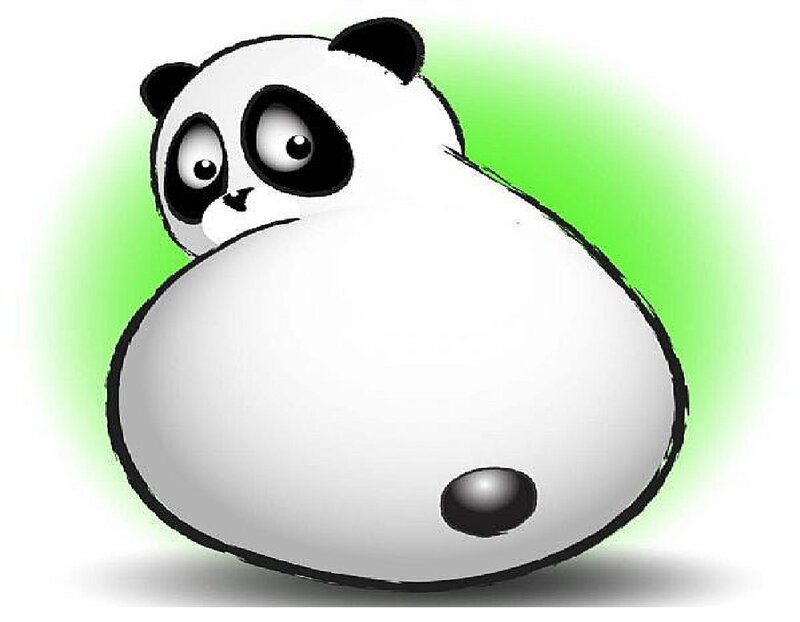 cartoon panda character