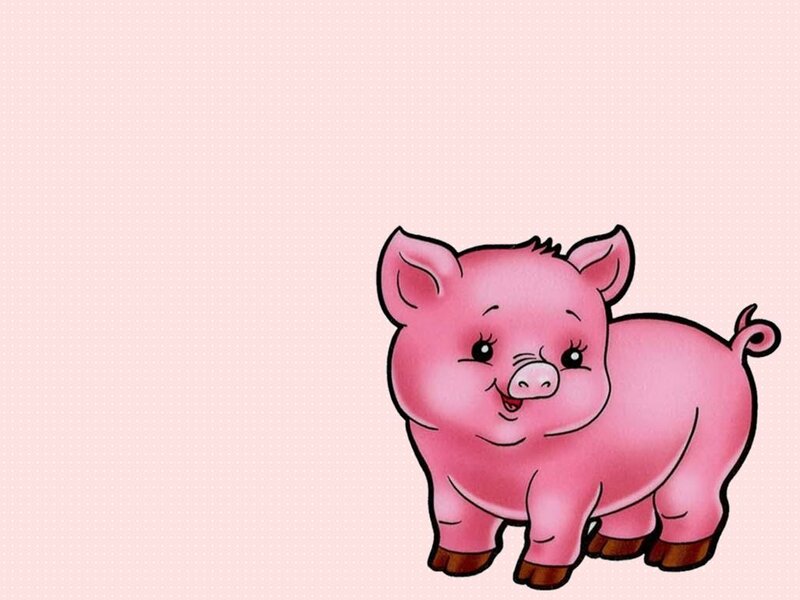 Cartoon Piglet