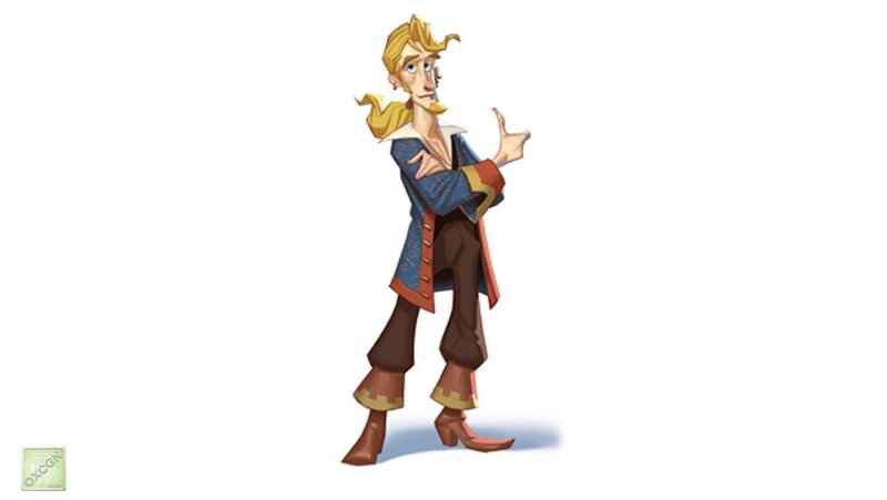 cartoon pirate character