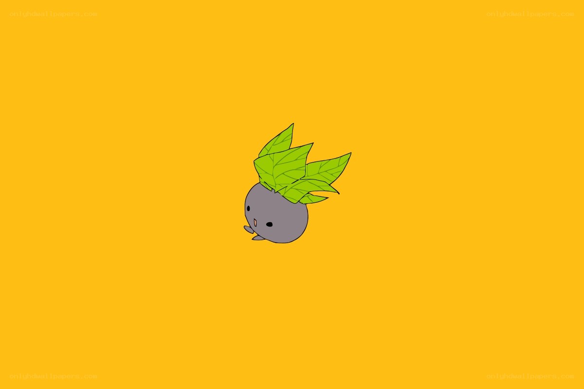 cartoon plant creature