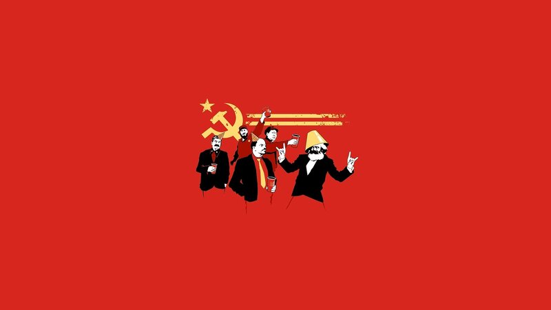 Cartoon Political Figures — Red