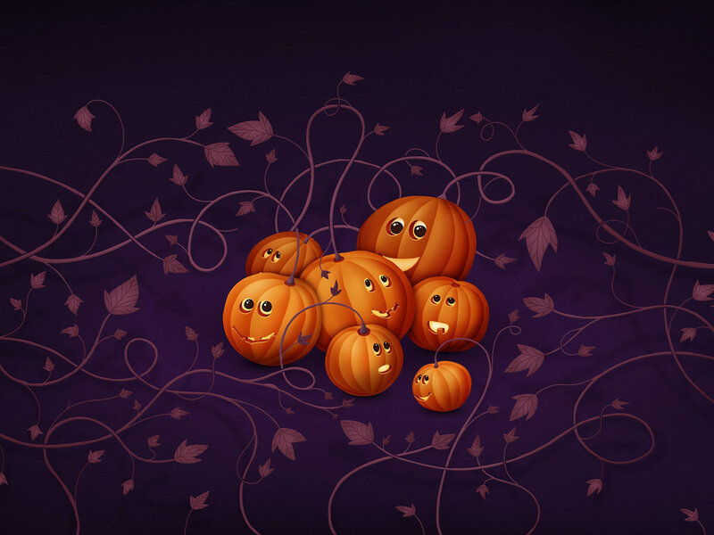 Cartoon Pumpkins
