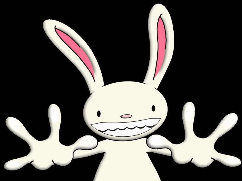 cartoon rabbit character